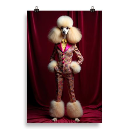 Diva Poodle: High-Fashion Fur