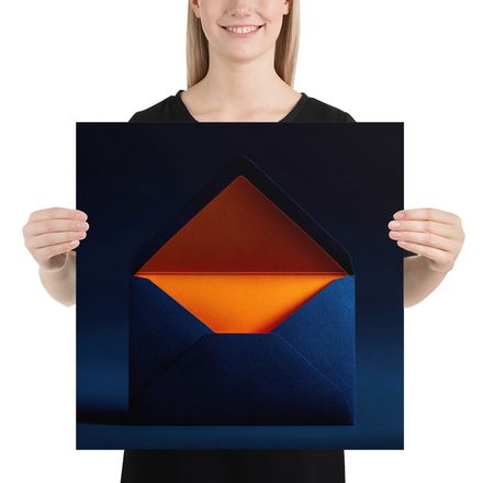 Mysterious Blue Envelope