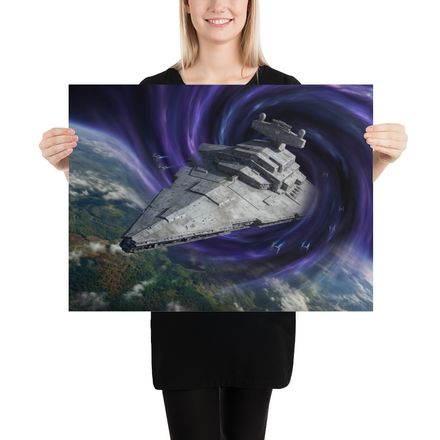 “The Arrival of the Imperial Star Destroyer – Into the Galactic Vortex”