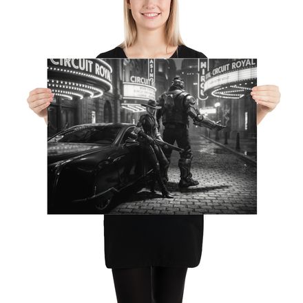 Circuit Royal Noir: Ashe and B.O.B.