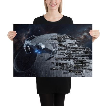 Imperial Guard: TIE Fighter Patrol over the Death Star