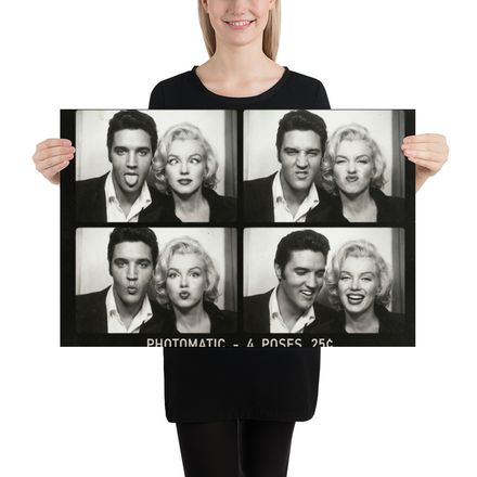 Elvis and Marilyn: Photo Booth Mayhem