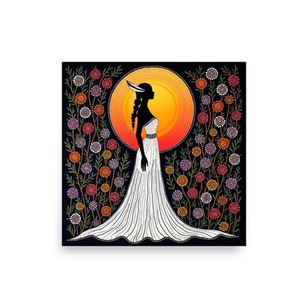 Dawn Blossom: Indigenous Spirit