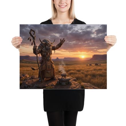 Kaelo Earthspeaker: Tauren Sunset Ritual