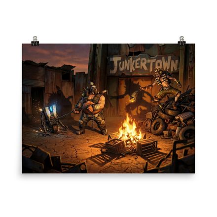 “Junkertown Mayhem – Roadhog &amp; Junkrat’s Wild Night”