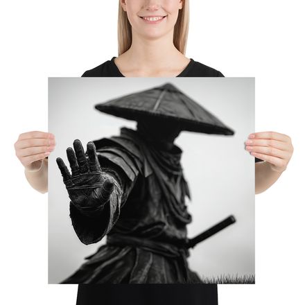 Ronin in Shadow by Pureaiart