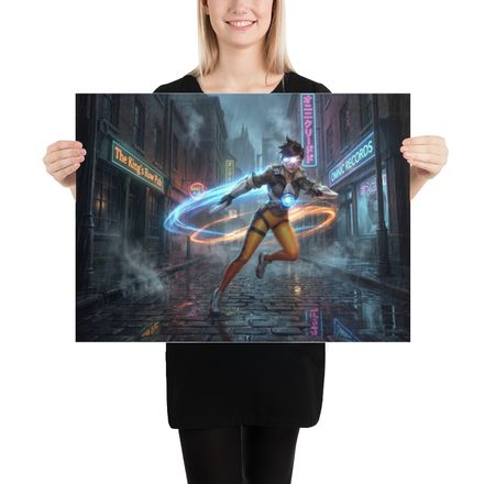 Tracer – Neon Rush Through King’s Row