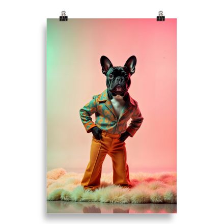 Frenchie Fever: The Disco Pup