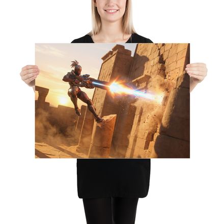 “Sojourn’s Railgun Strike – The Sand Temple Assault”