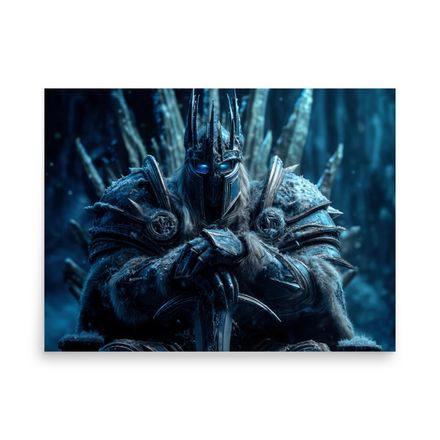 Icy Dominion: Arthas on the Frozen Throne