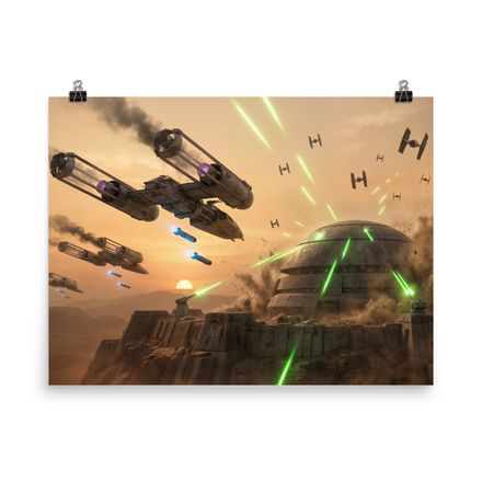 “S-Foils Engaged: Y-Wing Strike on the Imperial Fortress”