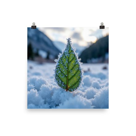 Winter&#x27;s Edge: Frozen Resilience