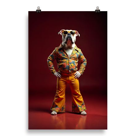 Disco Dog: The Groovy Bulldog