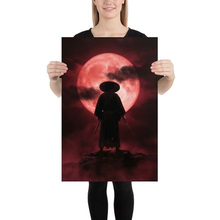 The Samurai and the Blood Moon