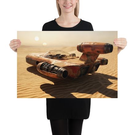 X-34 Landspeeder: Twin Suns Dust-up