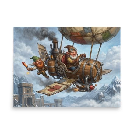 Mischievous Gnomish Aviators: Barnaby and Fitzwilliam