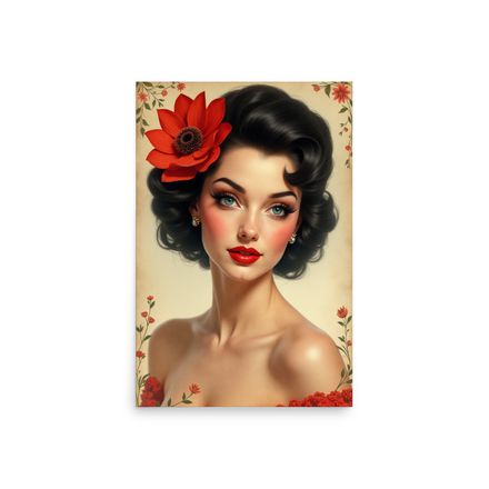 Vintage Glamour: Pin-Up Beauty