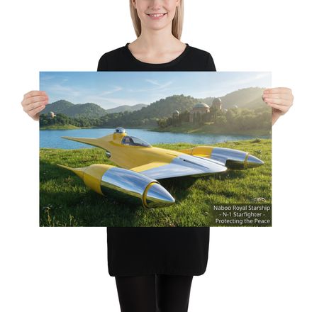 “Naboo Royal N-1 Starfighter – Guardian of Peace”