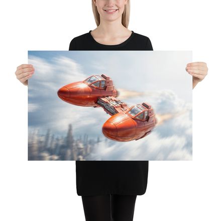 Bespin Cloud Car Patrol: Soaring Above the Clouds