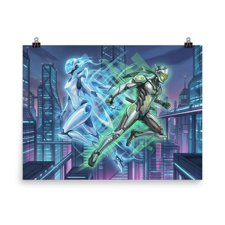 Echo and Genji: Dual Cybernetic Leap