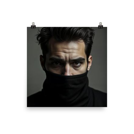 The Enigmatic Gaze: Master of Shadow