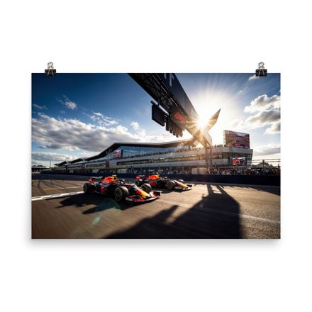 Sunset Battle at the Grand Prix