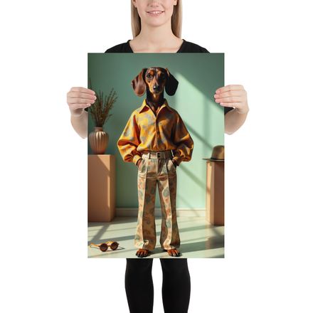 Groovy Pup: The Dachshund Dandy