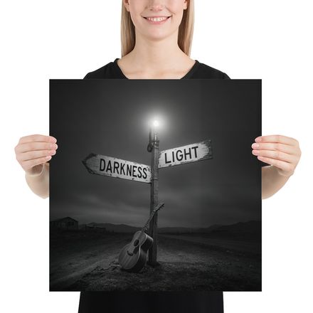 A Musician&#x27;s Choice: Darkness or Light