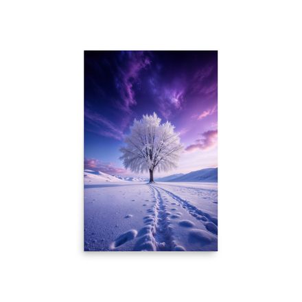 Solitude in Snow: A Winter&#x27;s Dream