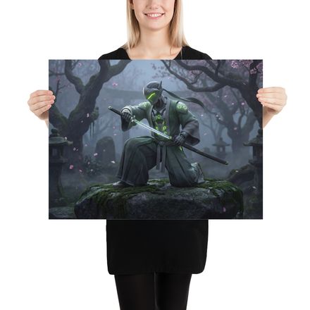 Emerald Cybersamurai