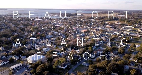 Beaufort and Atlantic Beach Drone Stock (Ungraded)