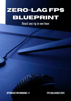 Zero-Lag FPS Blueprint — Boost Any Rig in One Hour