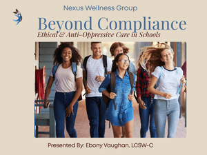 Beyond Compliance Ethical &amp; Anti-Oppressive Care in Schools