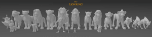 Miniaturas - The Lion King