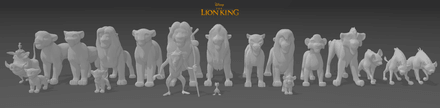 Miniaturas - The Lion King