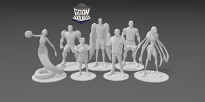 Miniaturas - Space Jam Team Goon Squad