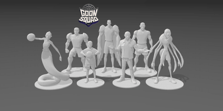 Miniaturas - Space Jam Team Goon Squad