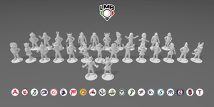 Miniaturas - LMB Mascotas de Equipos