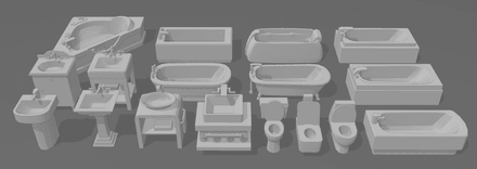 Miniaturas - The Sims - Plomería