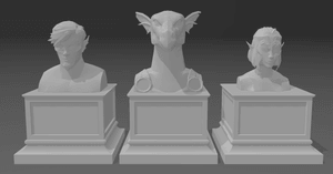 Bustos - World Of Warcraft - Dracthyr y Visages