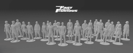 Miniaturas - Fast and Furious