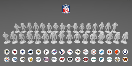 Miniaturas - NFL Mascotas de Equipos