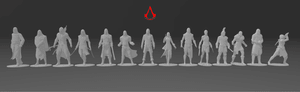 Miniaturas - Assassin&#x27;s Creed