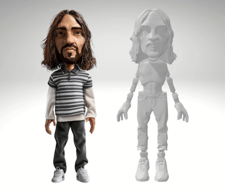 Figura Articulada - Red Hot Chili Peppers - John Frusciante