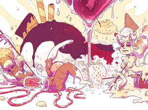 Devil&#x27;s Food Cakes 8x10 Print