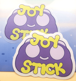 Joy-Stick Logo Sticker