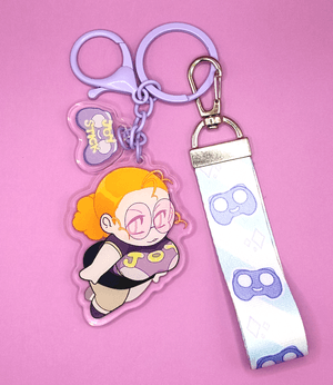 Amber Joy-Stick Keychain