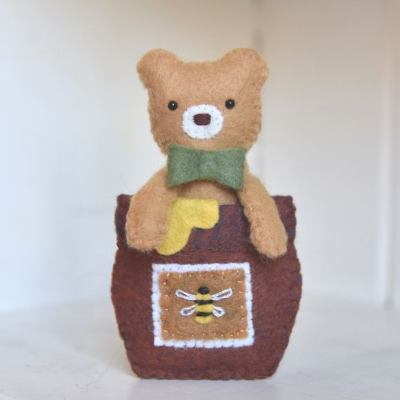 Honey Pot Bear Sewing Pattern 