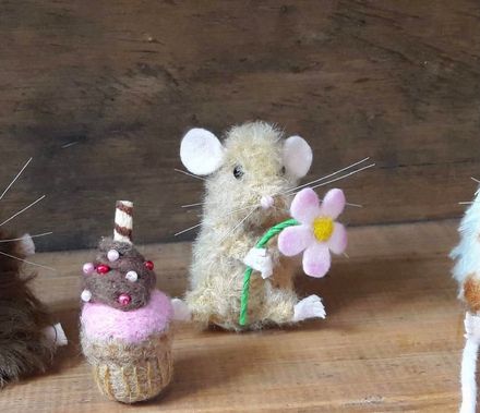 Furry Mouse &#x27;Munchkin&#x27; - Sewing Pattern PDF Tutorial - The Wishing Shed