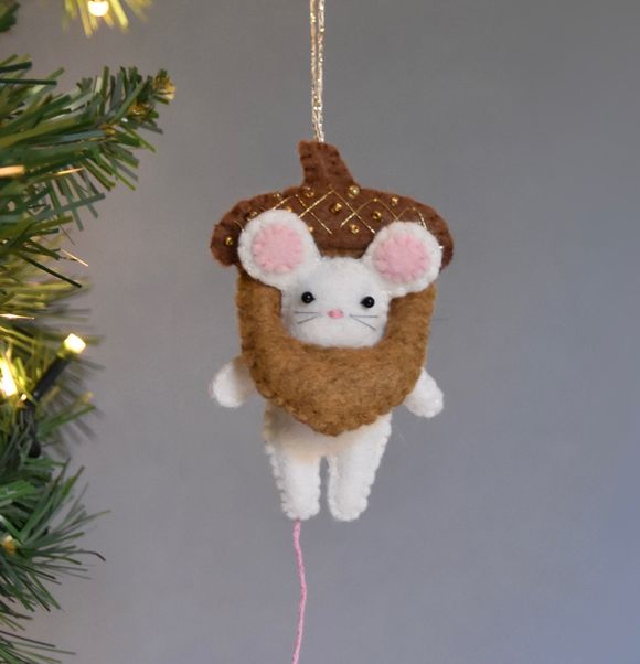 Acorn Mouse Sewing Pattern 